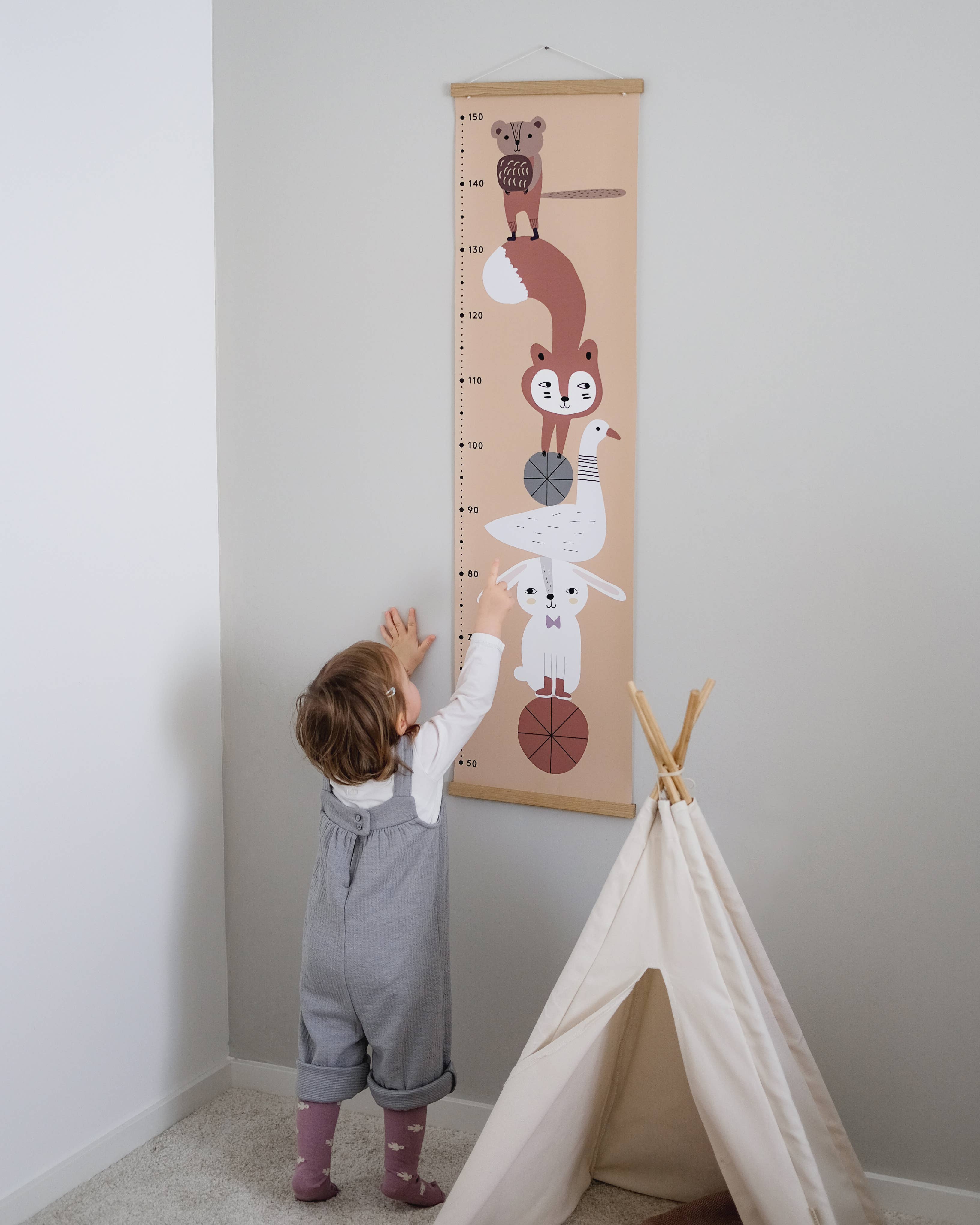 Little Otja - Wholesale Growth Chart - Kids & Baby - Animal Tower Growth Meter2