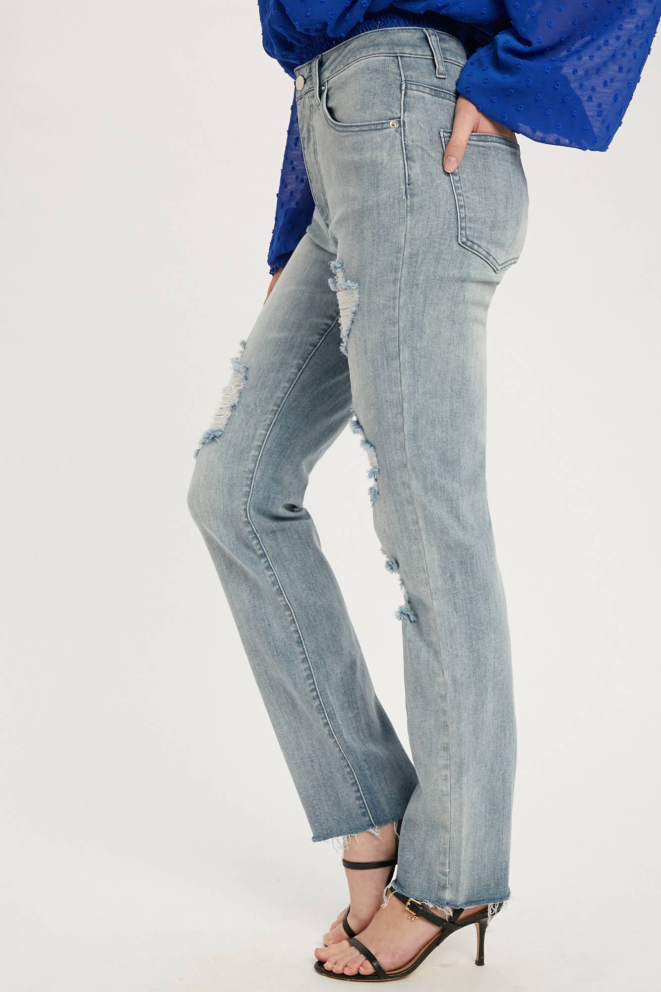 LT.DENIM JEANS RECTOS DESTRUIDOS de venta al por mayor en Faire5