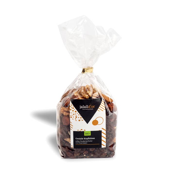 Geniale Kopfnüsse BIO 250g für den Großhandel von Jalall D´or
