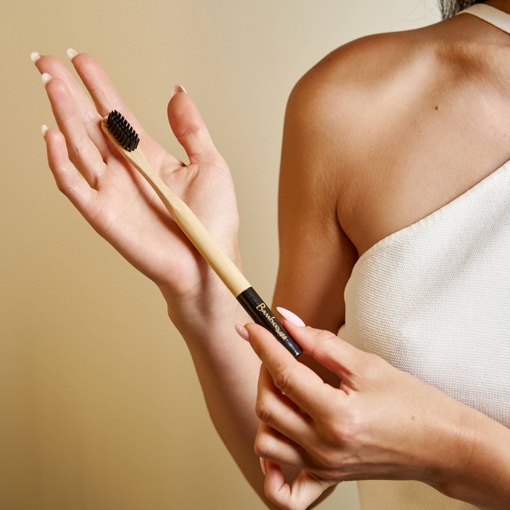 Bamboo Switch - Wholesale Toothbrush - Adult Bamboo Toothbrush | Black | Dental Bestseller4