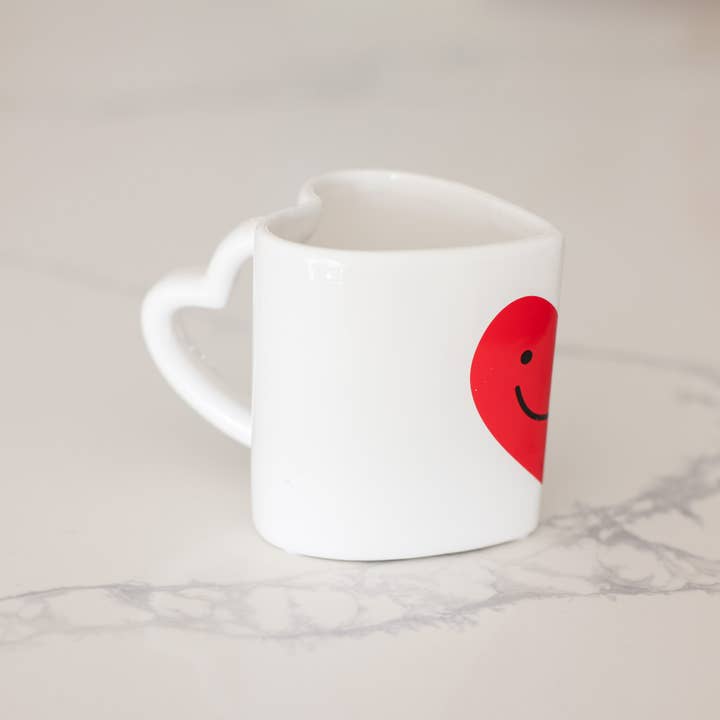 Flora Bunda Inc – wholesale Kaffekoppar – 18 oz hjärtformad keramisk mugg med ”Jag älskar dig” Text