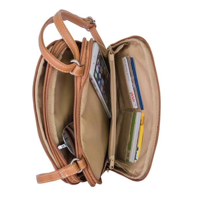 Multisac Handbags - Wholesale Crossbody Bag - Women's - Multisac Zippy Triple Compartment Crossbody28