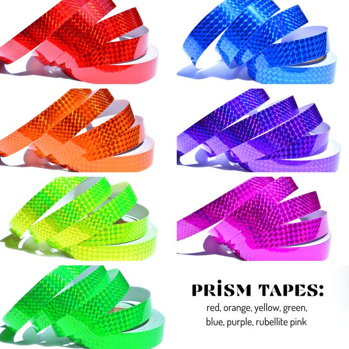 FestivalTreasures - Wholesale Sporting Accessories - Rainbow Prism Hand Taped Fitness Hula Hoop - Best Seller5