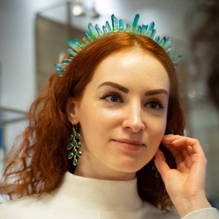 Tiara Rainha de Cristal por atacado de Maral Kunst