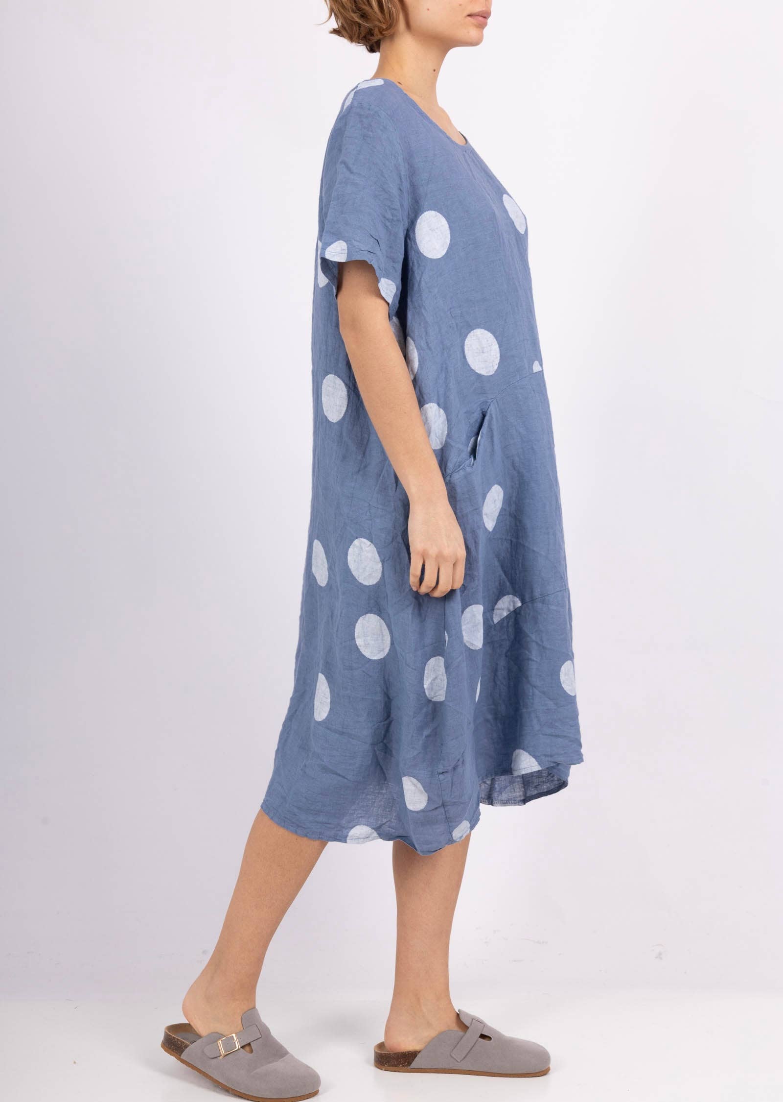 LINEN & COTTON HOUSE - Wholesale Dress - Women's - LINEN DRESS. 17600 SPRING SUMMER CLOTHING33