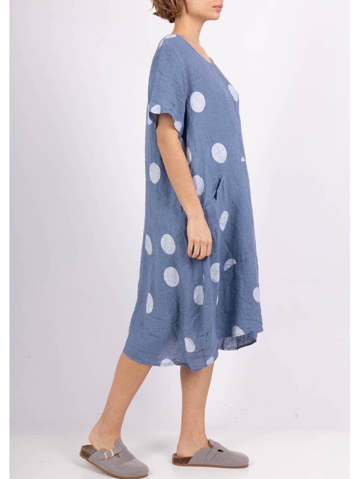 LINEN & COTTON HOUSE - Wholesale Dress - Women's - LINEN DRESS. 17600 SPRING SUMMER CLOTHING33