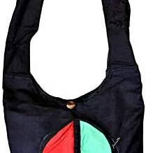 Mandala Crafts – wholesale Crossbody bag – Women's – Rasta Peace Sign Crossbody Boho Shoulder Bag2