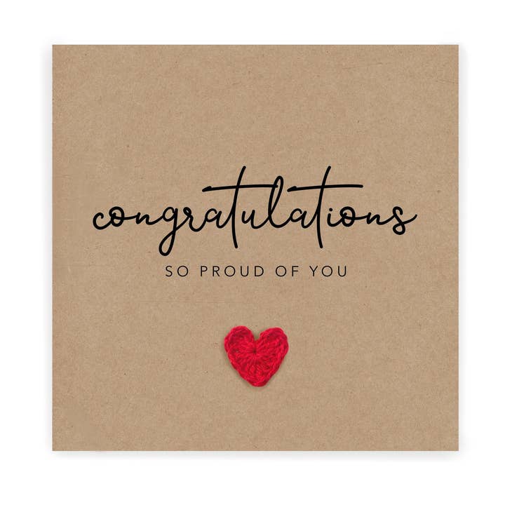 Félicitations pour ta nouvelle carte professionnelle, nous sommes tellement fiers de toi. pour la vente par Fifi's Handcrafted