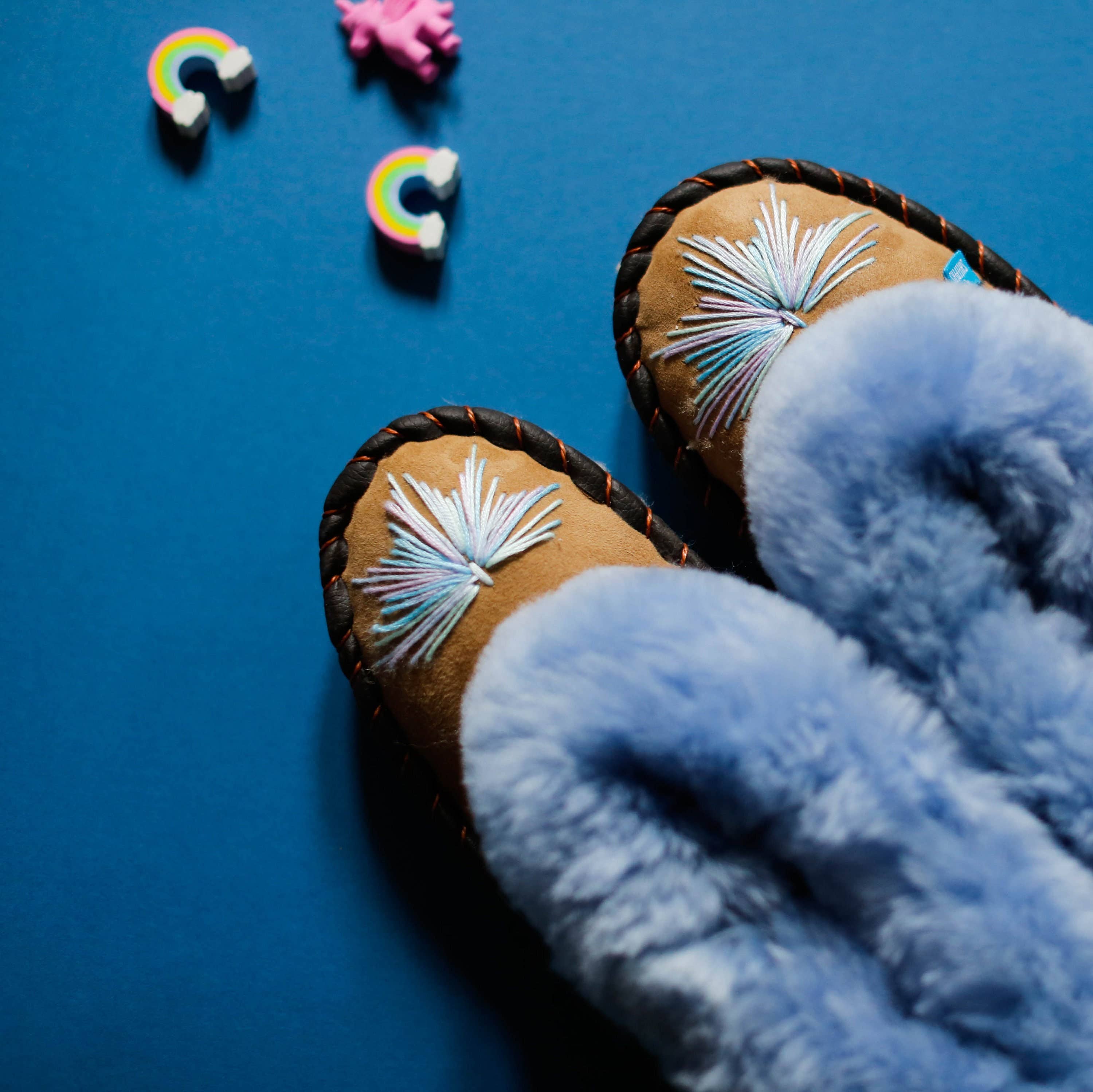 Sheepers SP .Z O.O. - Wholesale Slippers - Women's - Sen Periwinkle Sheepers Slippers3