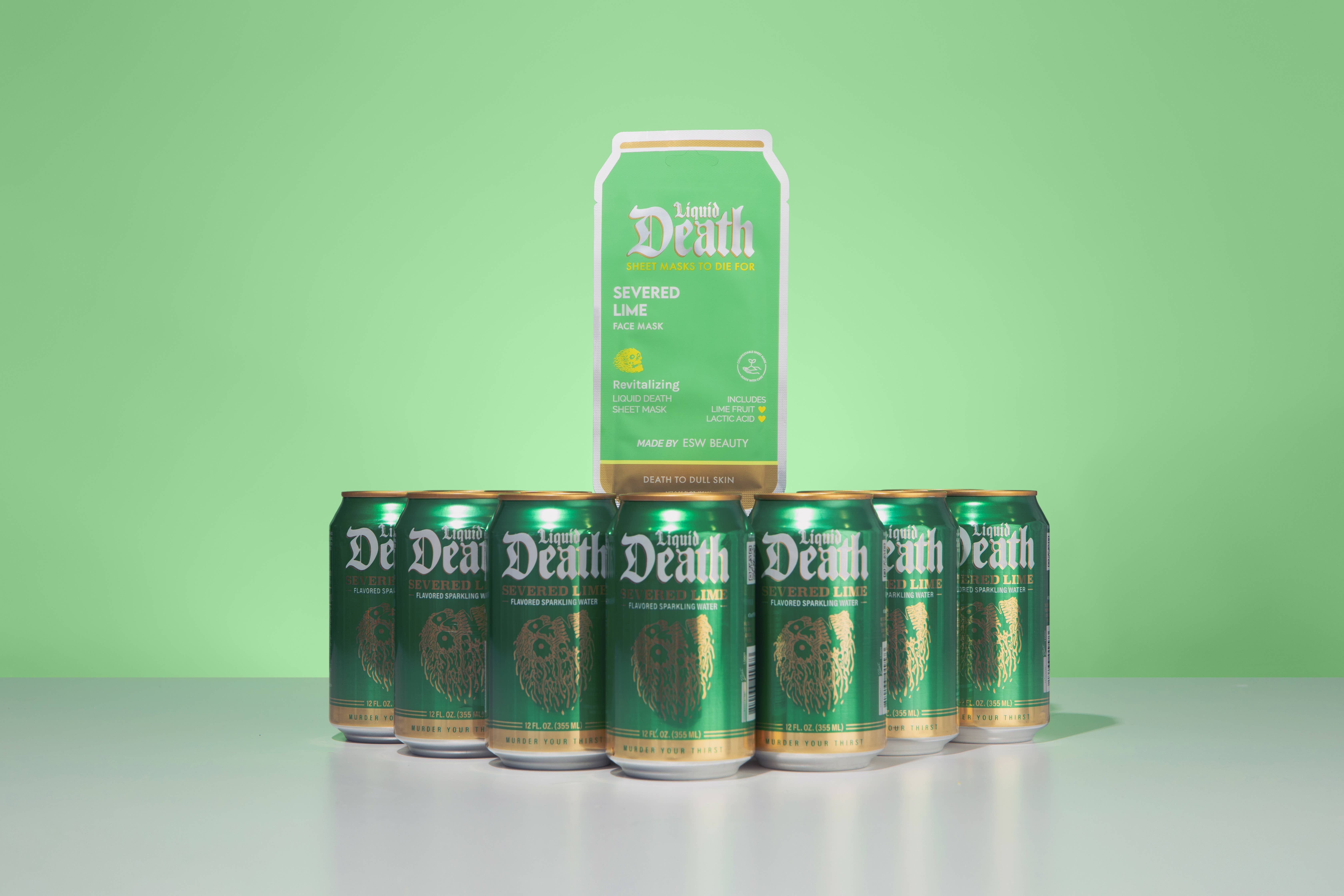 ESW Beauty - Wholesale Skincare Face Mask - Severed Lime Liquid Death Revitalizing Face Mask6