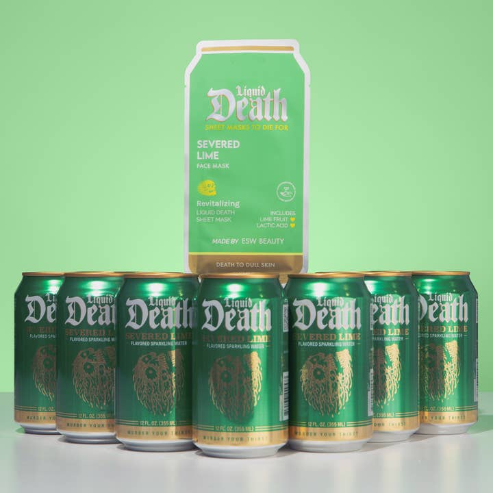 ESW Beauty - Wholesale Skincare Face Mask - Severed Lime Liquid Death Revitalizing Face Mask6