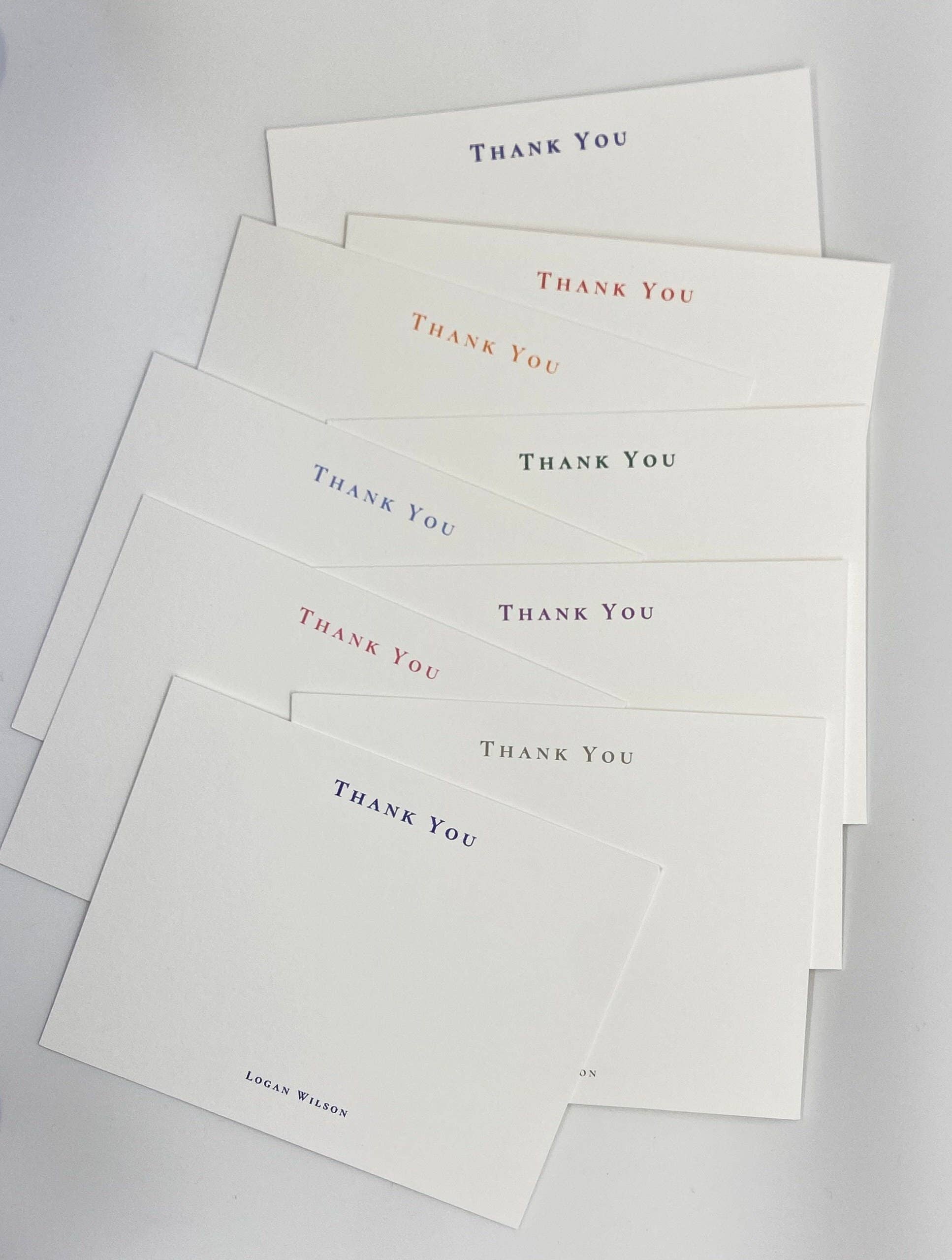 The Winsome Life Stationery - Wholesale Thank You Card - Personalized Classic Thank You Cards | Thank You Notes6