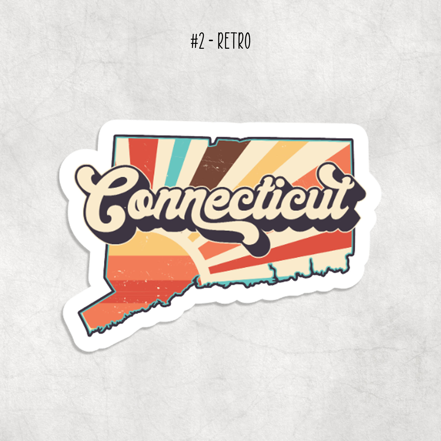 Expression Design Co - Wholesale Sticker - Connecticut-stickers2