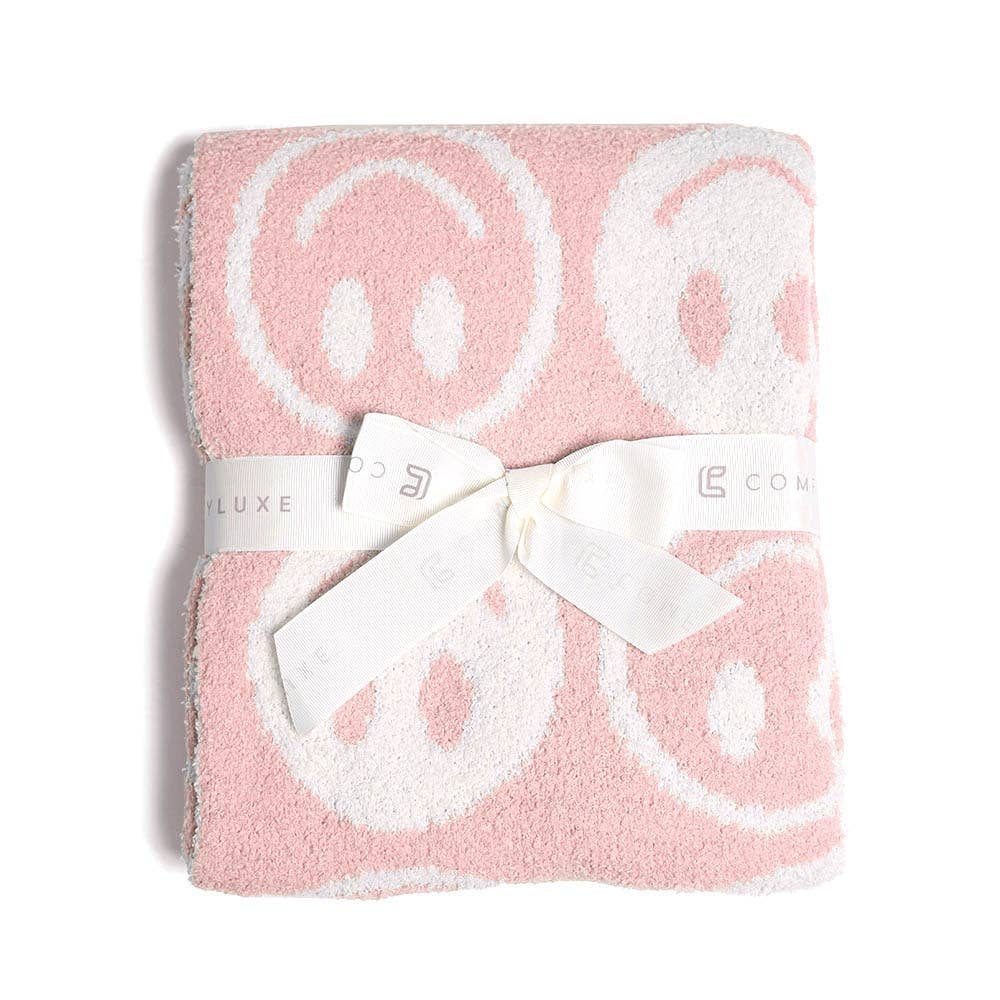 Sensibling Corp. - Wholesale Bedding Blanket - Kids & Baby - Smile Patterned Reversible Kids Throw Blanket2