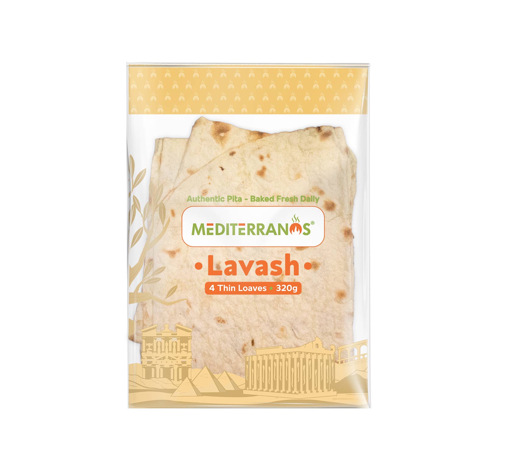 Mediterranos - Wholesale Bread/Tortilla - Lavash