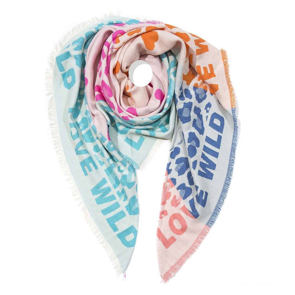 Fox by Ren GmbH – Cachecol - Mulher por atacado – Lenços Triangulares - Wild Love0