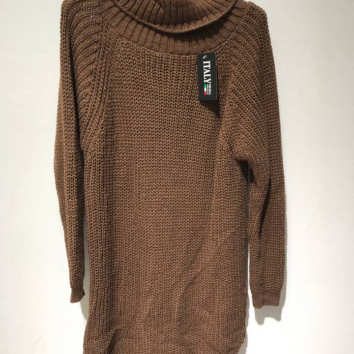 Only Yuan - Vente Haut en maille – femme - pull à col haut ref 4752