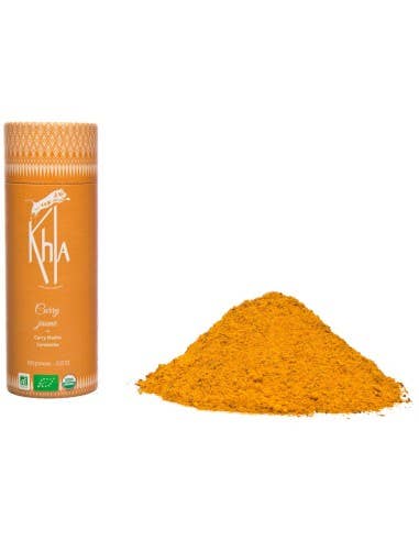 Khla - L'épicerie du Mékong - Wholesale Dried Spice - Yellow curry - Organic - powder - 100g1
