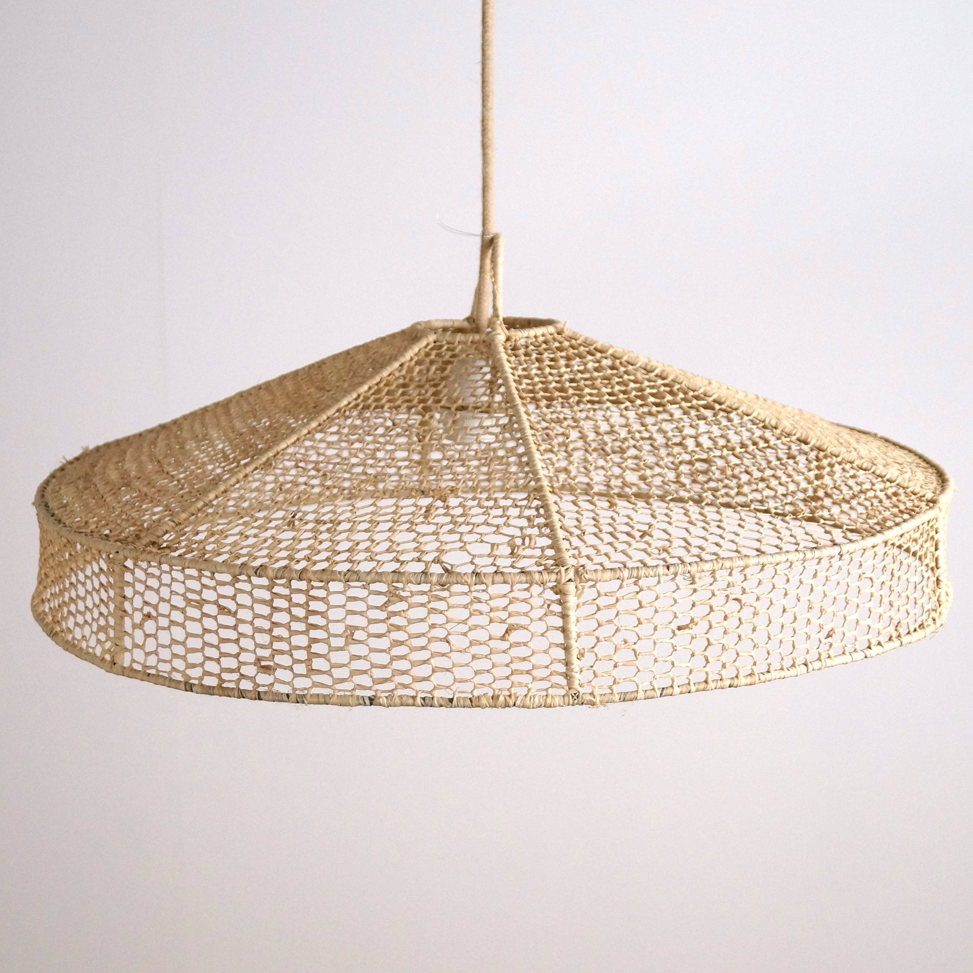 Bohome Living – wholesale Chandelier/hanging light – Raffia lace parasol suspension3