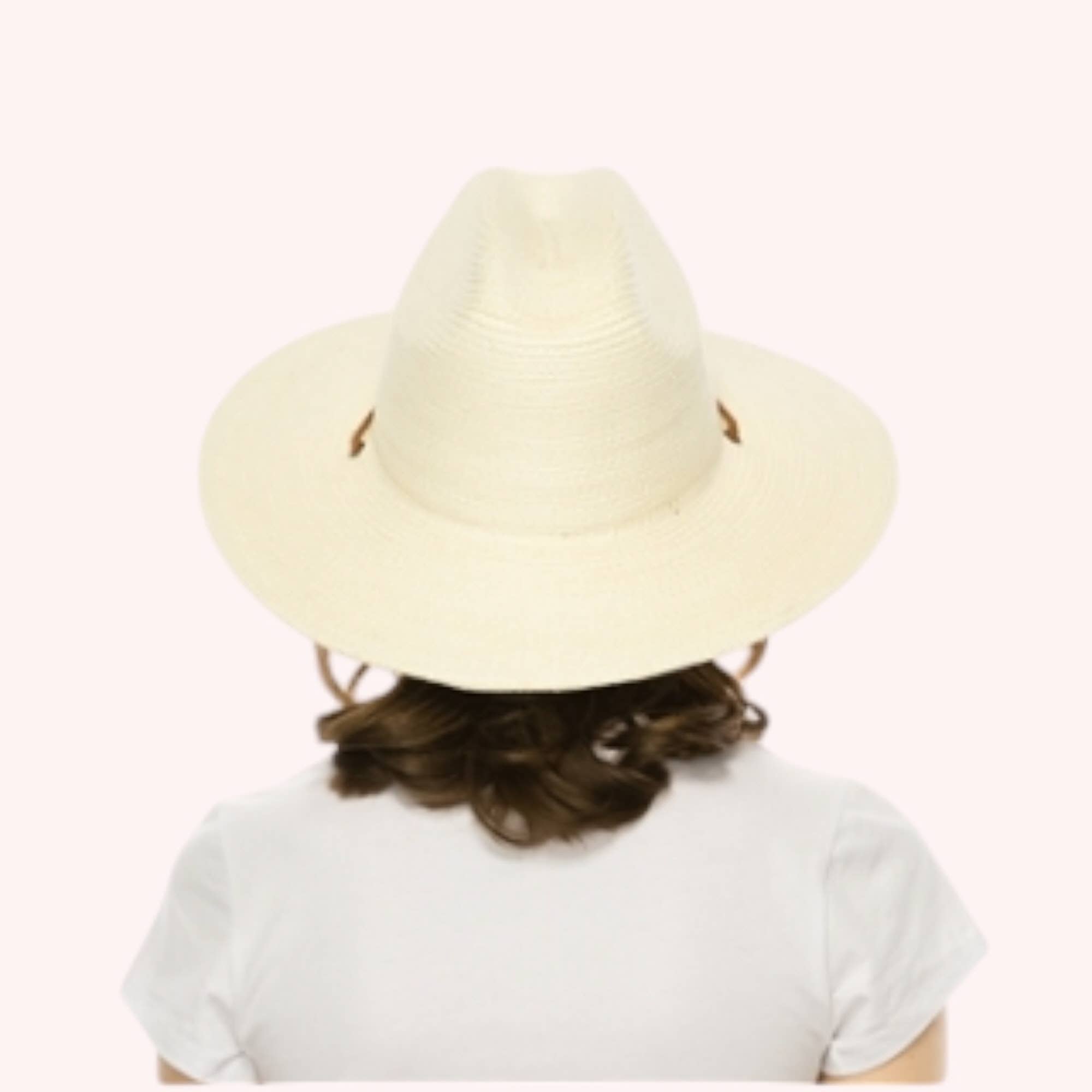 Queens INC - Wholesale Straw Hat - Women's - Packable Straw Cowboy Hat w/ Tassel Cord – UPF 50+8