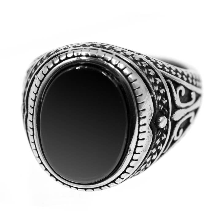 Awaken – wholesale Cocktail/Statement Ring – Svart sten Ring-A-517