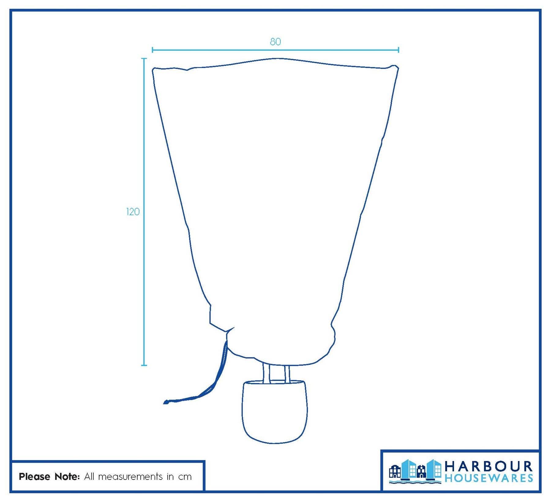 Rinkit Ltd - Wholesale Planting Net/Cover - Plant Fleece Frost Protection Cover with Drawstring6