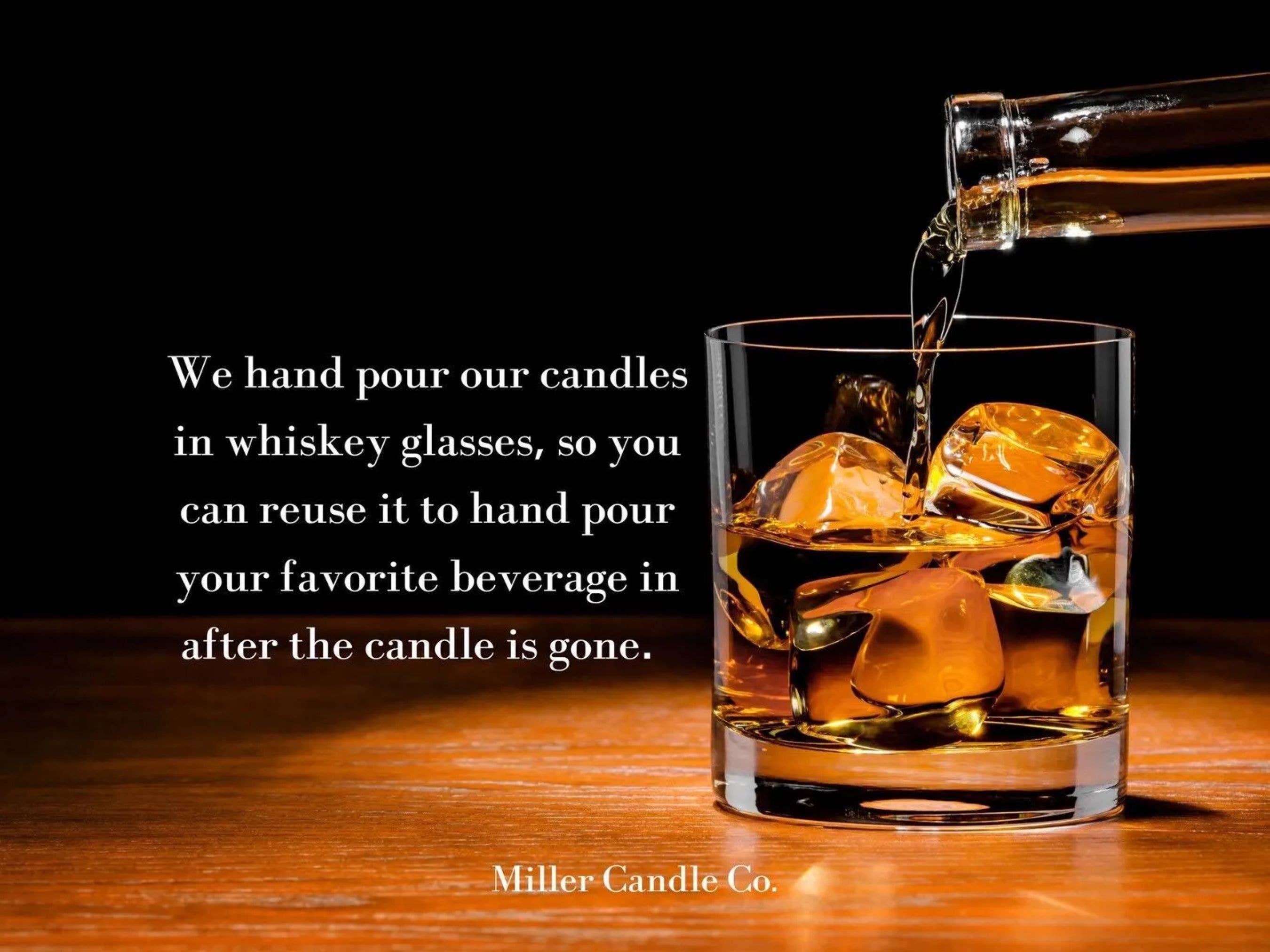 Miller Candle Co. - Wholesale Jar/Filled Candle - Whiskey River Candle 3