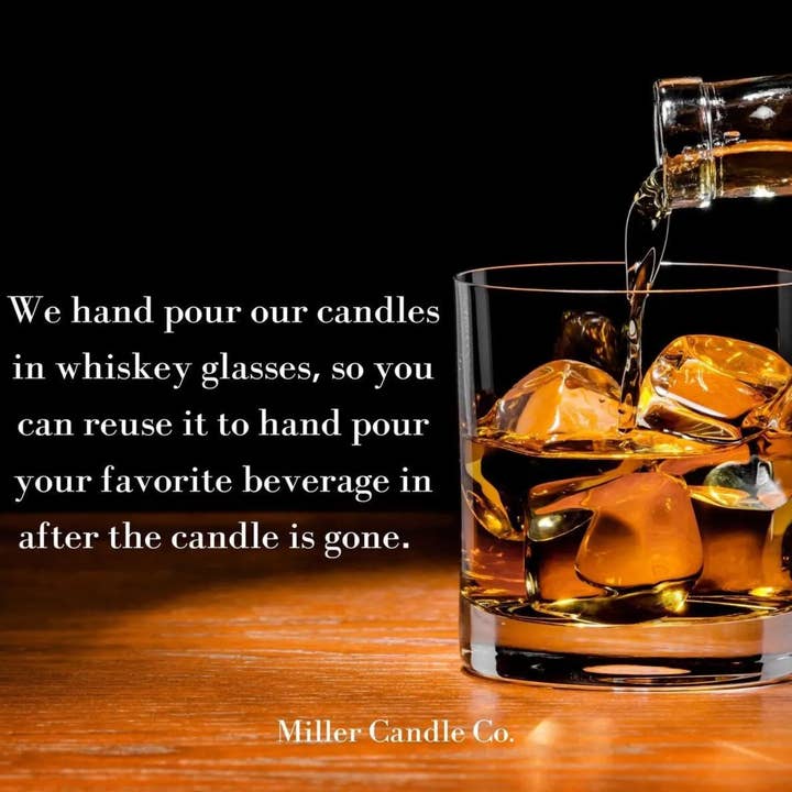 Miller Candle Co. - Wholesale Jar/Filled Candle - Whiskey River Candle 3