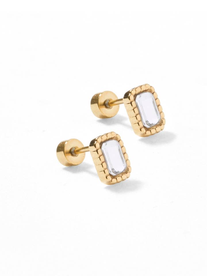 Screwback Stud Earrings - Madison for wholesale by LINNY CO