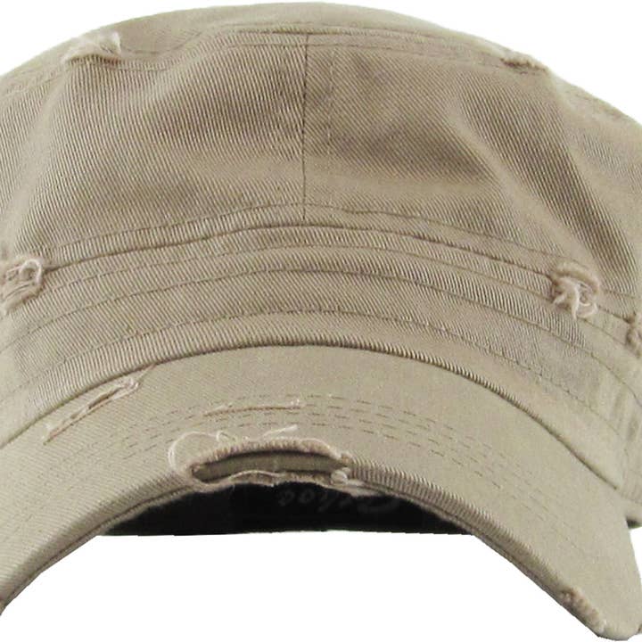 KBETHOS - Wholesale Baseball Cap - Unisex - Distressed Army Cadet (Fitted)12