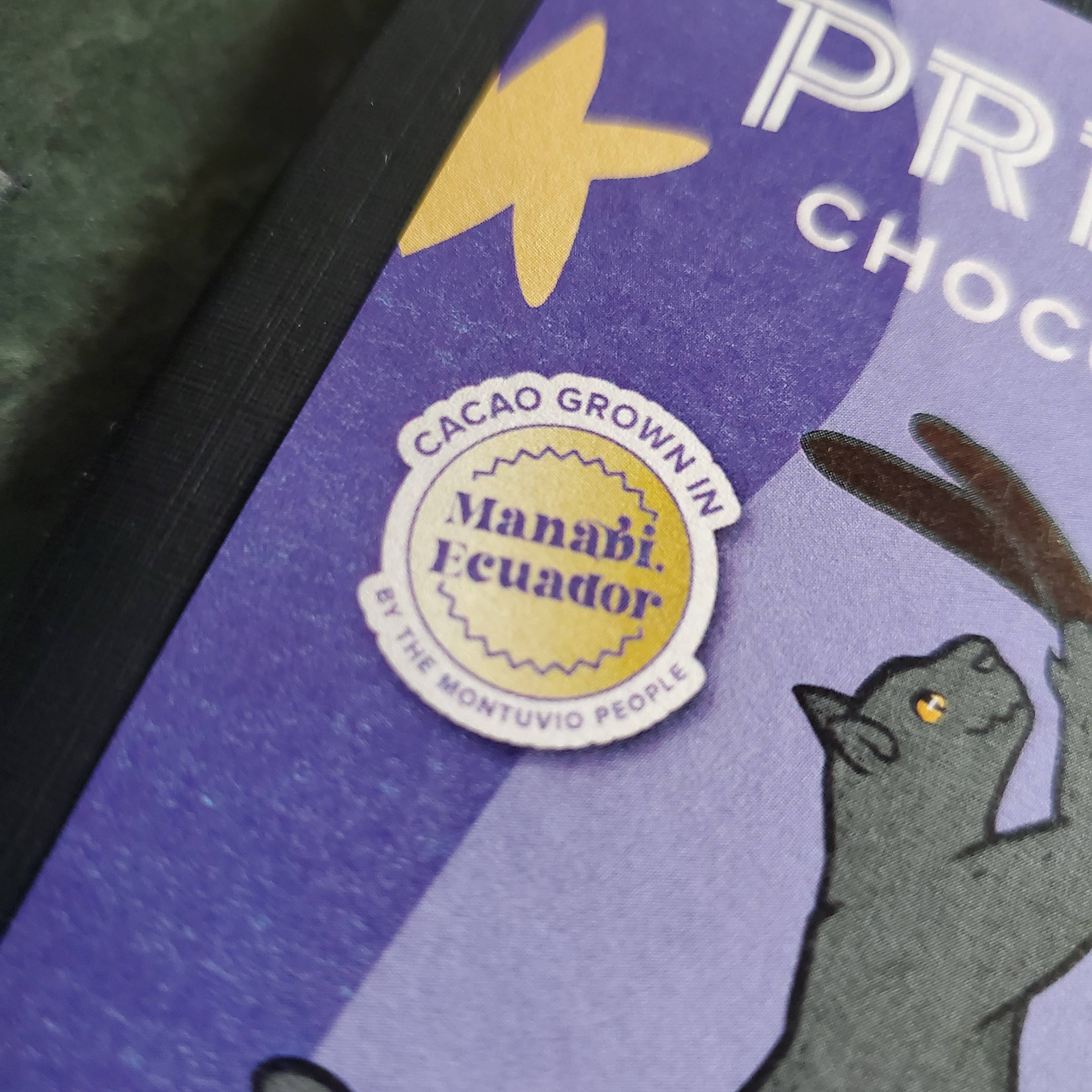 PRIMO BOTANICA CHOCOLATE - Wholesale Chocolate Bar - SHADOW PANTHER (Mysteriously Dark with Wild Vanilla)3