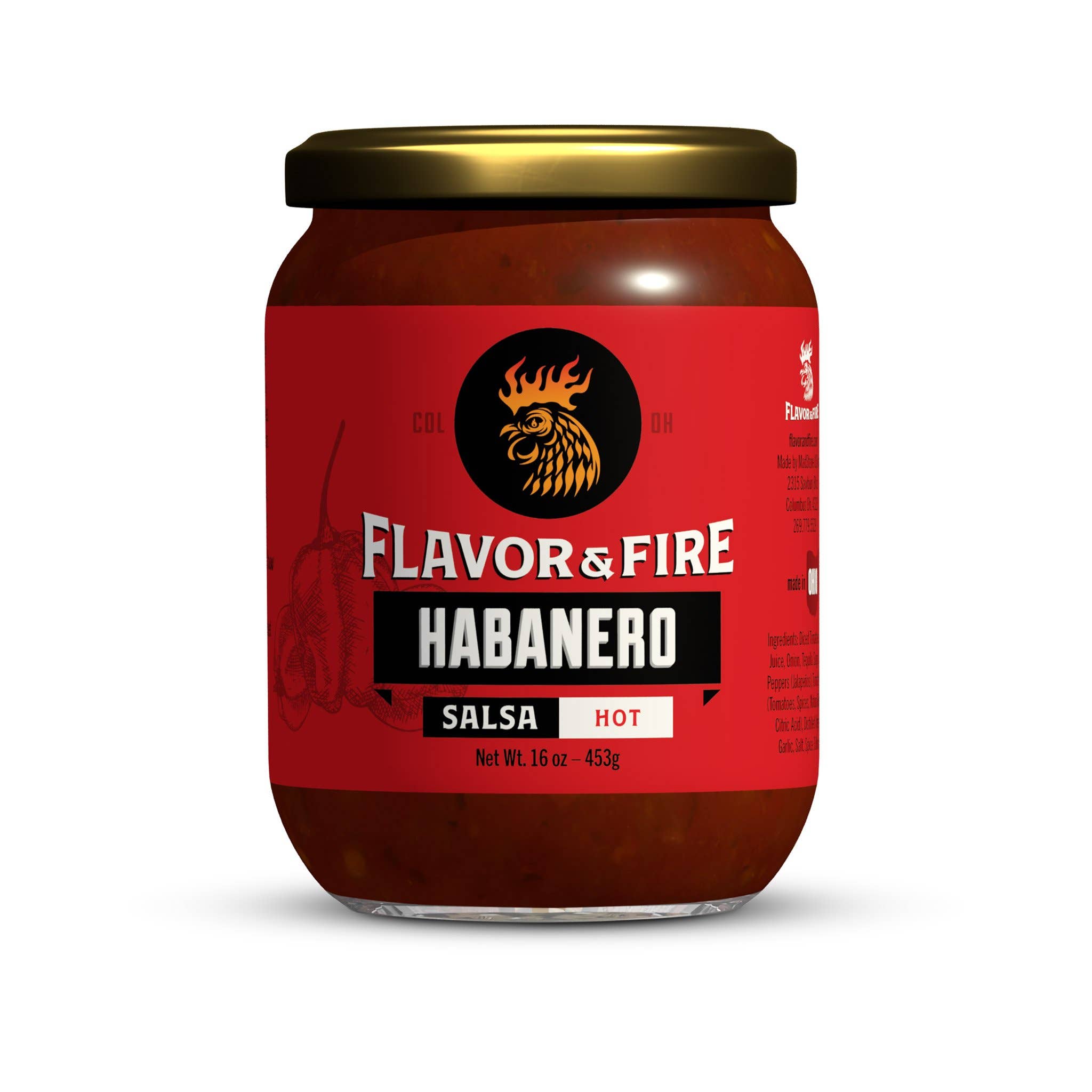 Flavor & Fire - Madstone - Clamlube Brand Hot Sauce - Wholesale Salsa - Habanero Salsa