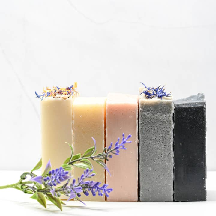 Natural Handmade Soap for wholesale by The Little Flower Field