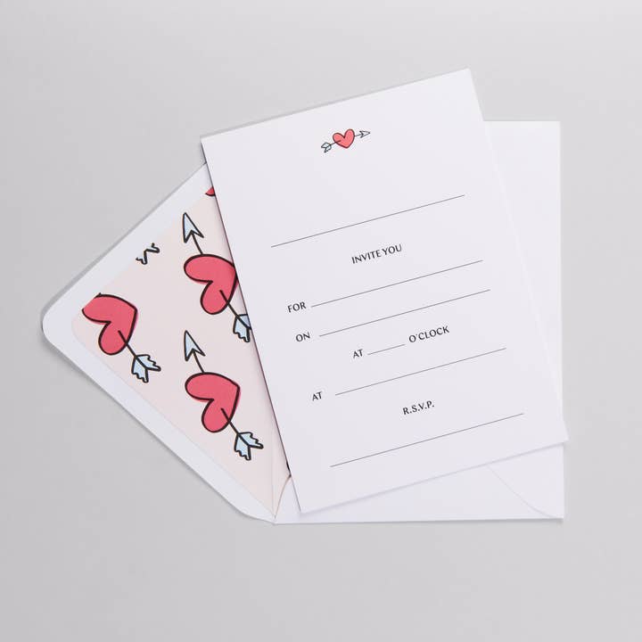 Cupid Invitations for wholesale by Dear Annabelle