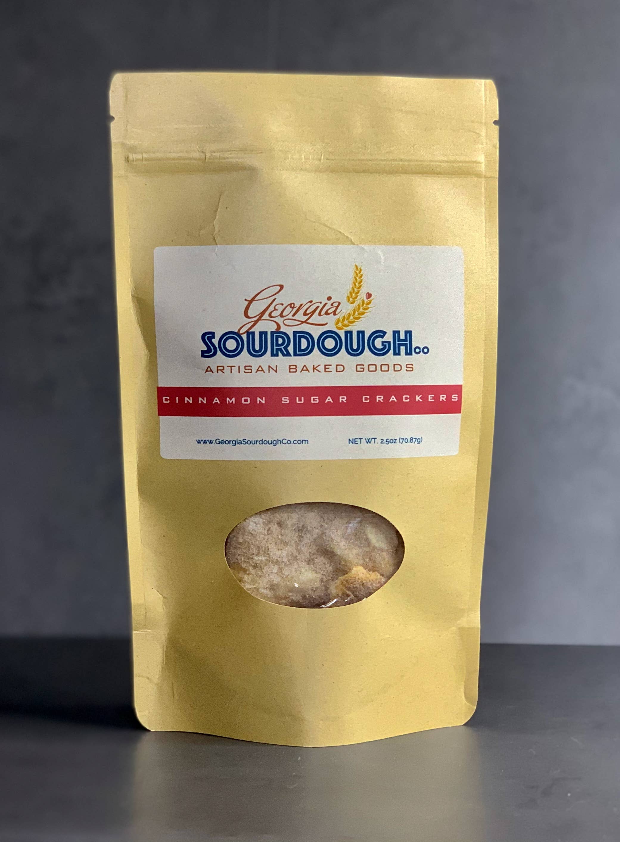 Georgia Sourdough Co. - Wholesale Crackers - Cinnamon Sugar Crackers3