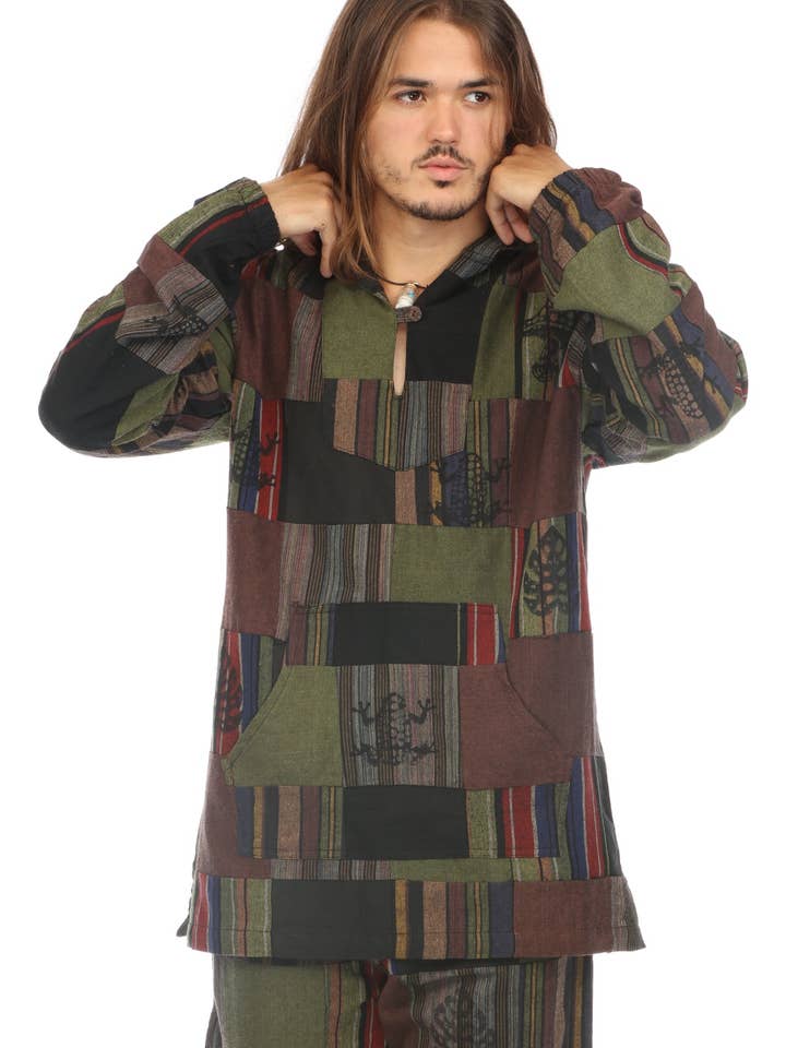 Patchwork Unisex Baja for wholesale by Lakhays Collection Inc.