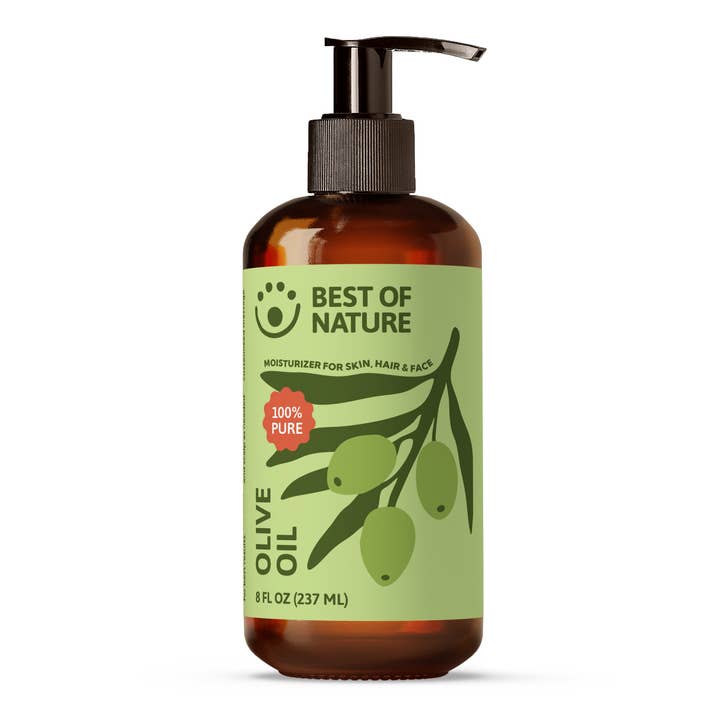 Tief hydratisierendes Oliven-Körperöl für trockene Haut & Haare, 8oz für den Großhandel von Best of Nature