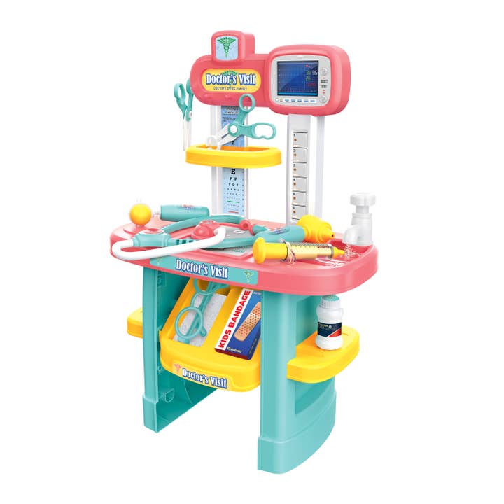 World Tech Toys - Wholesale Toy Set - Kids - 20 Piece Doctor's Visit Kid's Doctor Playset3