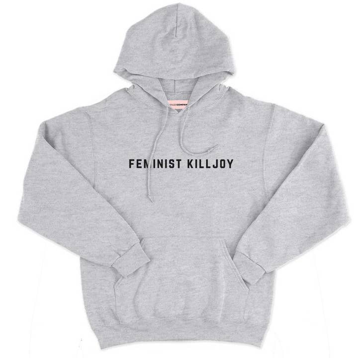 Feminist Killjoy Men's Feminist Hoodie for wholesale by The Spark Company