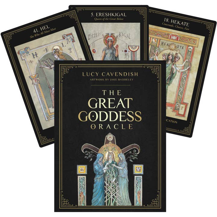 Cardshouse – wholesale Tarot cards – The Great Godess Oracle cards Blue Angel