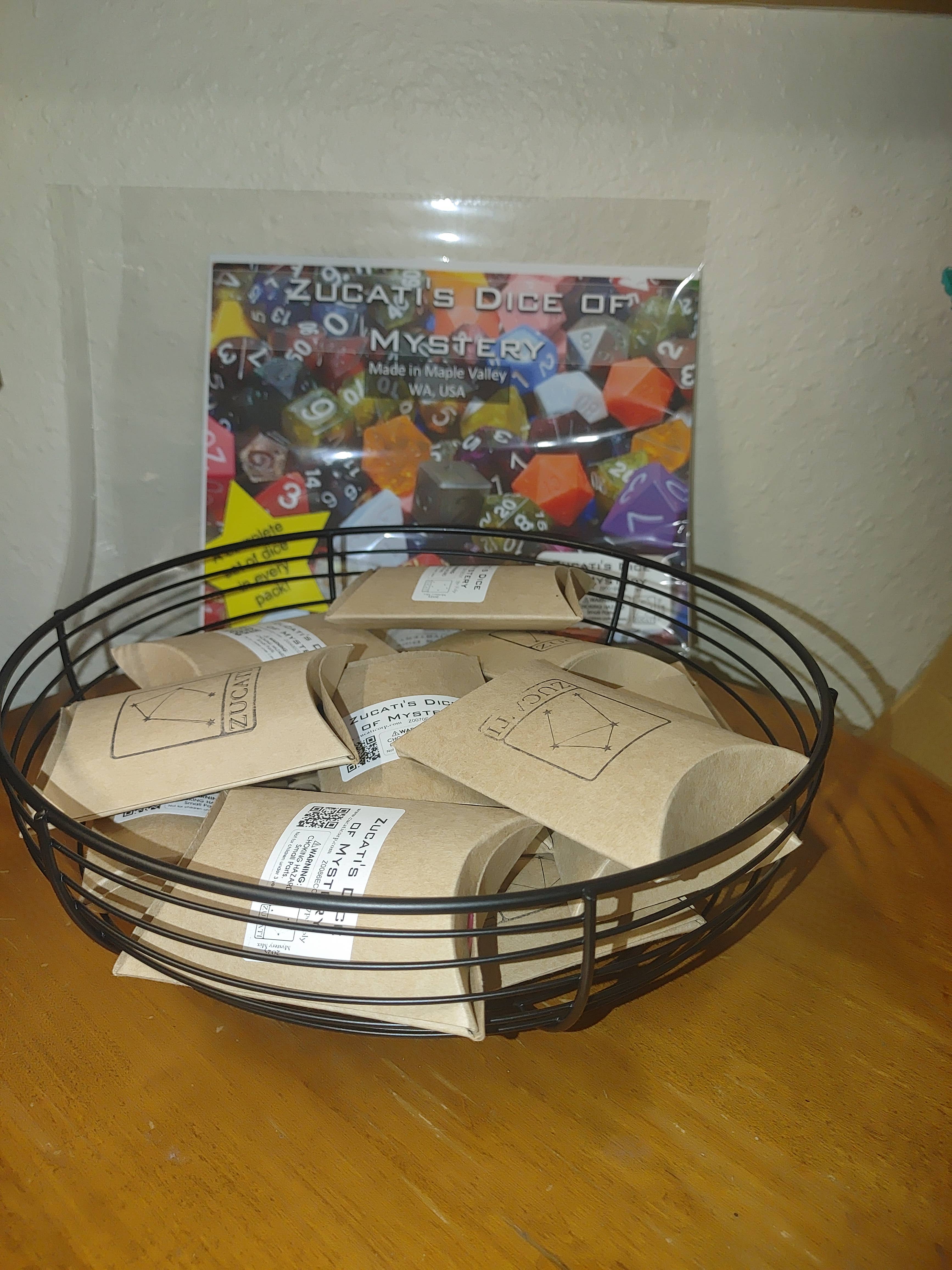 Cultivation Games - Wholesale Dice - Mystery Dice - V1: Zucati Perfect Plastic (Recycled Acrylic)16