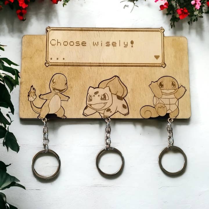 Väggmonterad nyckelring med Pokémon-motiv - Geek-nyckelringar för wholesale av Studio Rima