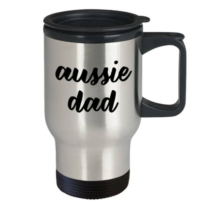 CustomHappy - Wholesale Insulated Mug/Tumbler - Aussie dad Travel Mug - Insulated Tumbler1
