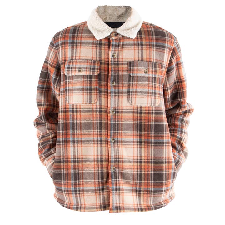 LeeHanTon - Wholesale Shirt Jacket/Shacket - Men's - LeeHanTon Men's Plaid Shacket