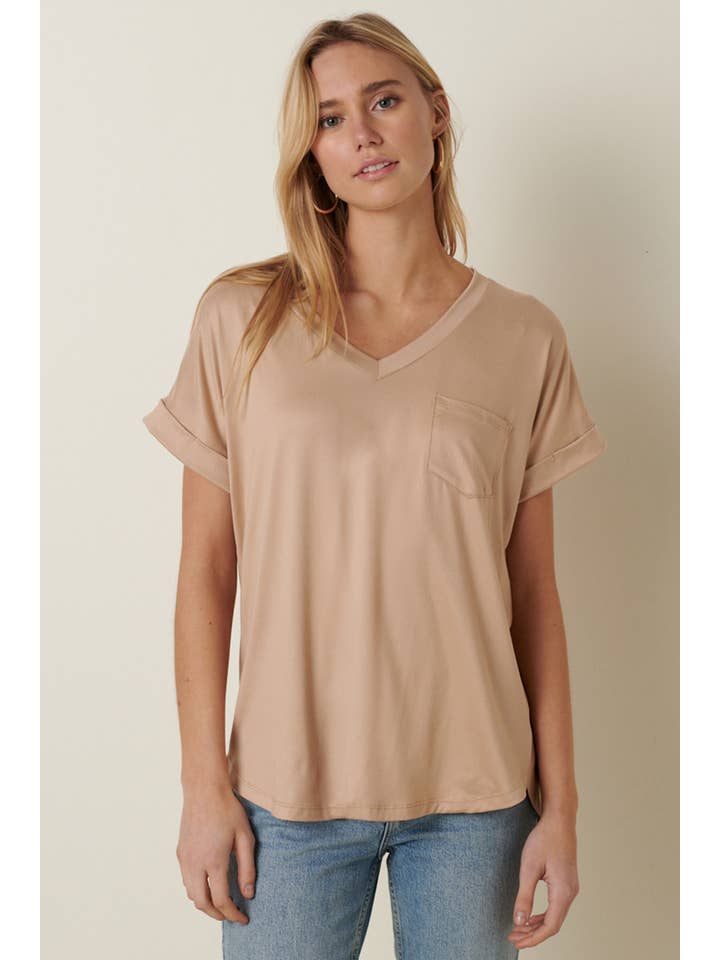 mittoshop - Wholesale Knit Top - Women's - T9153 - DTY V-NECK 1POCKET DETAIL DOLMAN KNIT TOP54