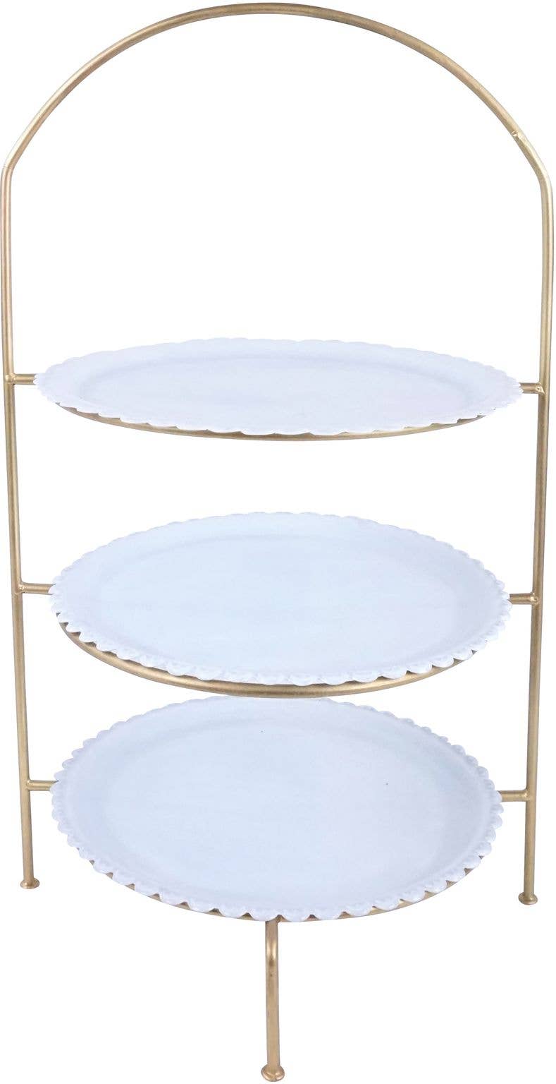 HOFF-INTERIEUR - Wholesale Serving Tray - ETAGERE "SORRENTO" 4 PIECE SET (6117)2