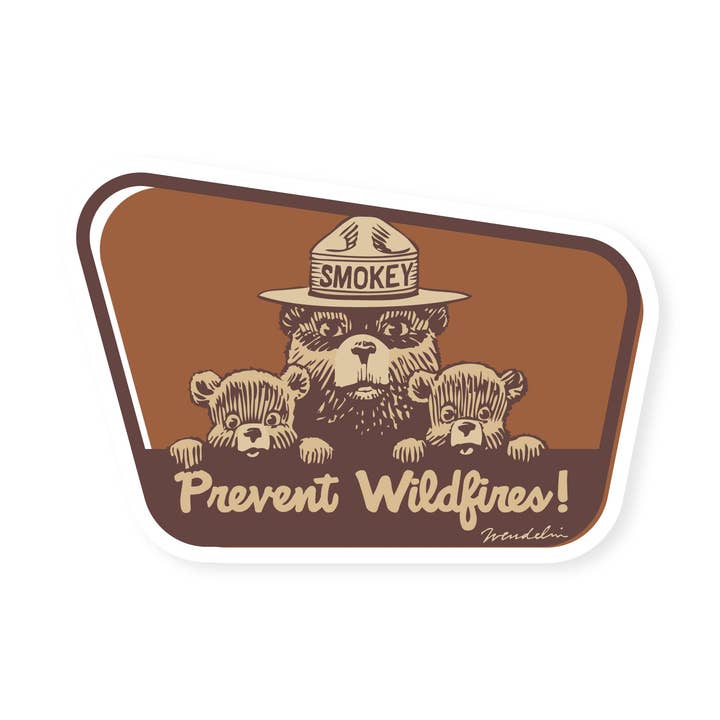 Wildtree - Wholesale Sticker - Prevent Wildfires! Sticker