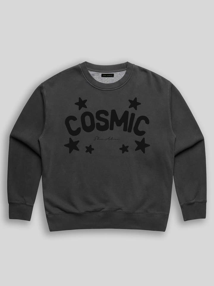 Cosmic Premium Faded Sweatshirt for wholesale by Eden Ashram