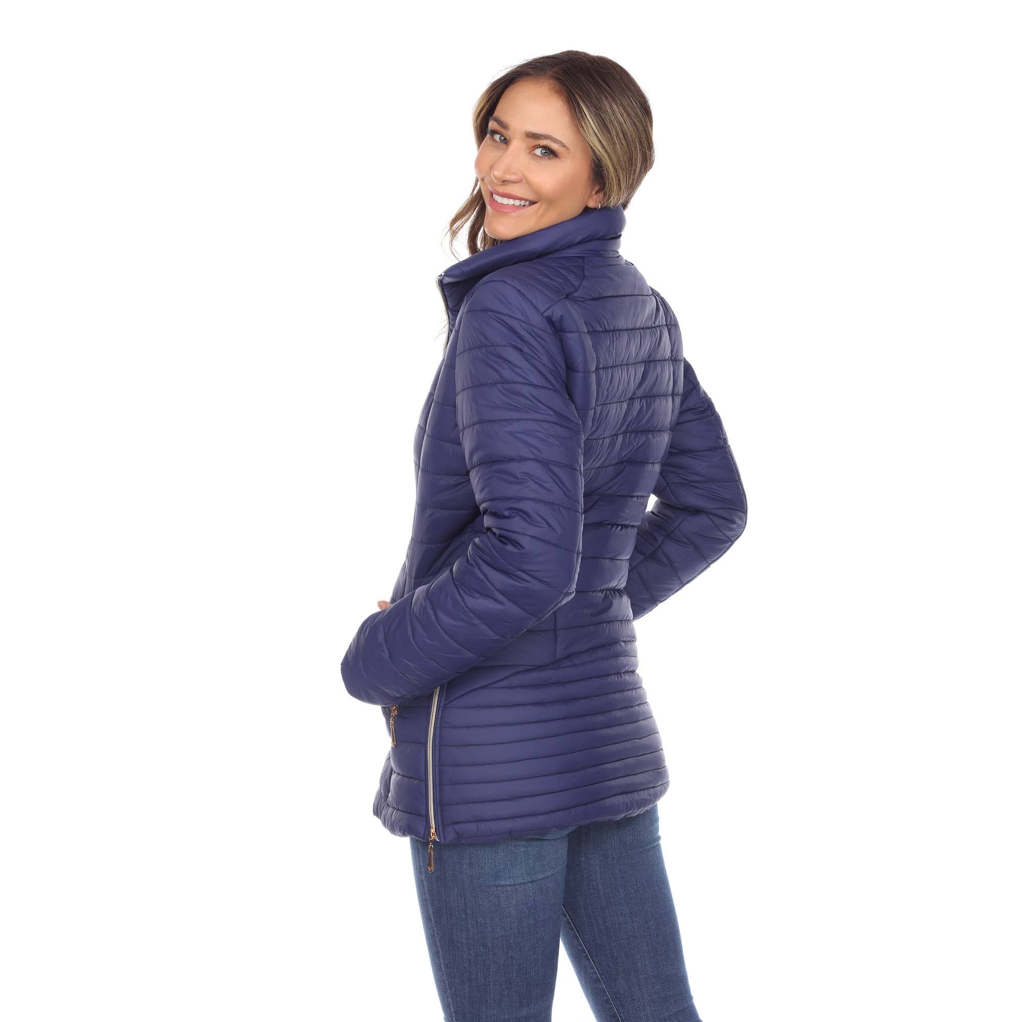 WHITE MARK - Wholesale Puffer Jacket - Women's - Women's Puffer Coat6