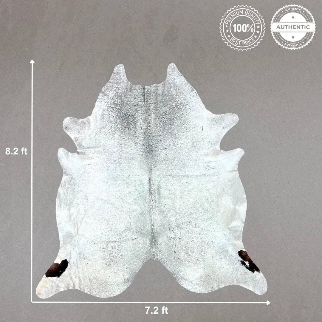 Rodeo - Vendita all'ingrosso Tappeto - Tappeto extra large in pelle bovina con sale e pepe, dimensioni 7,2 x 8,2 piedi --- 48202